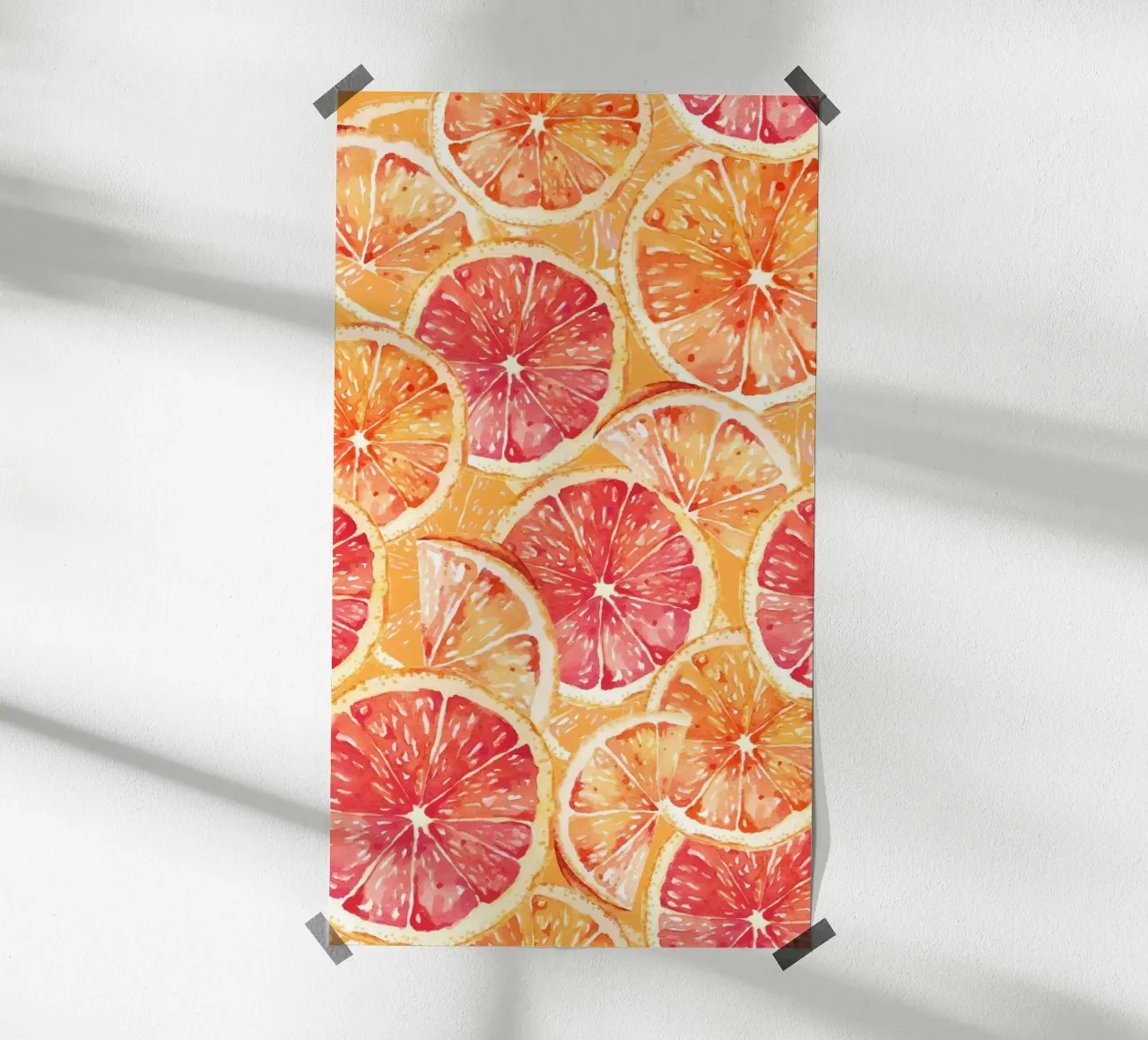 Pompelmo e arance poster da Yaso Design & Art