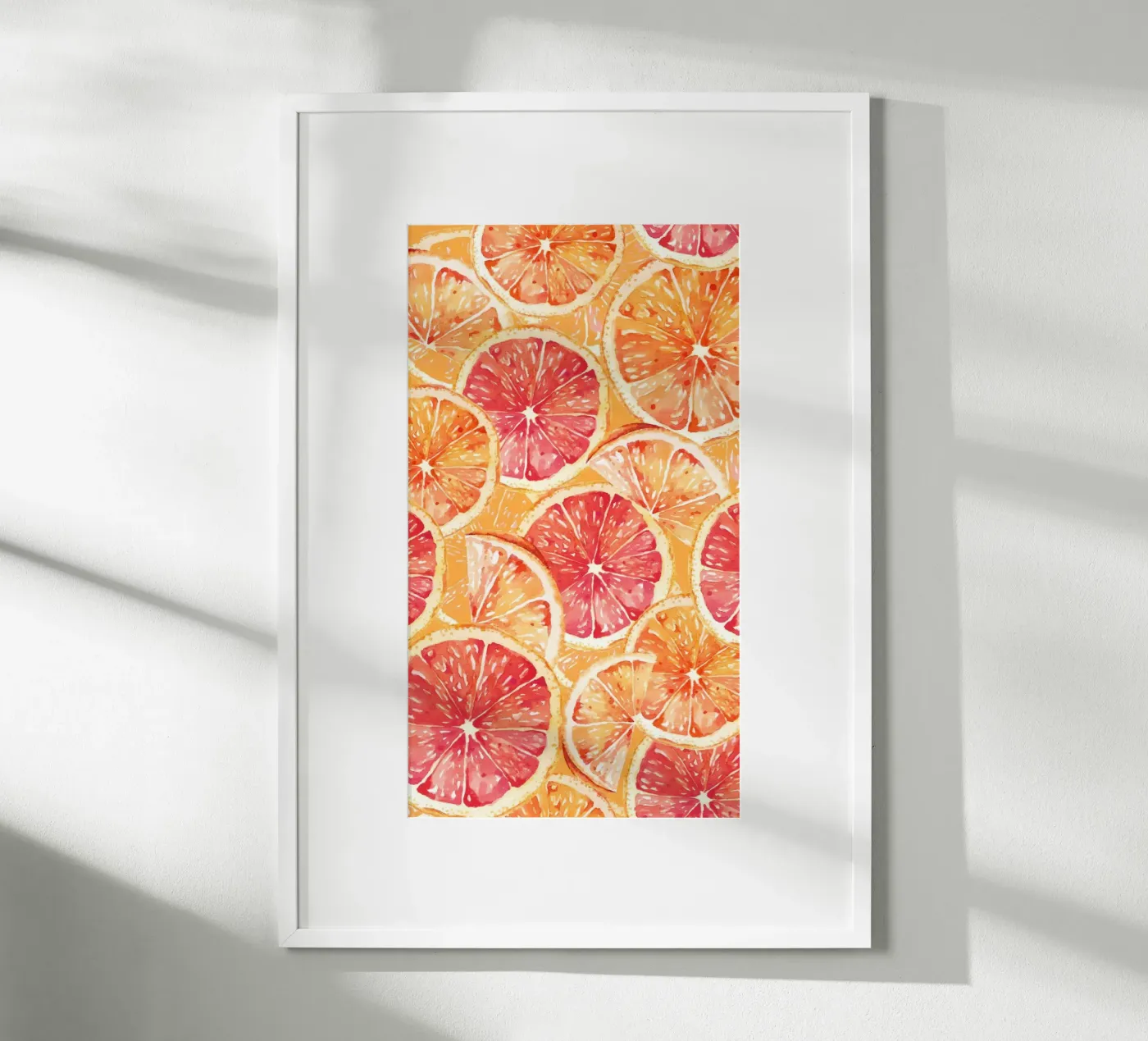 Grapefruit & Oranges Poster von Yaso Design & Art