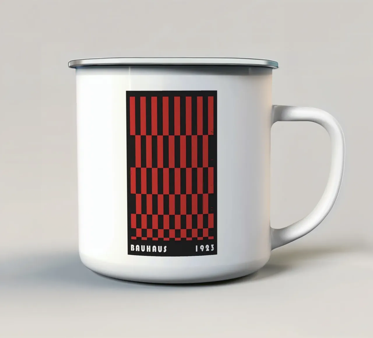 Bauhaus 1923 tazza in smalto da Narciso