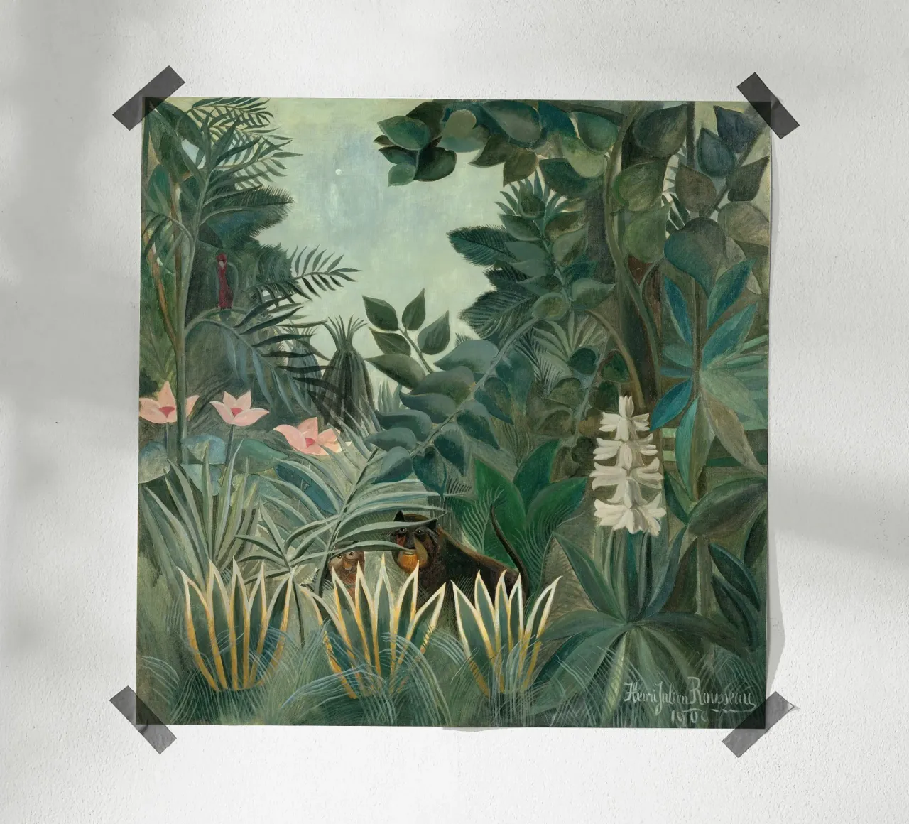 The Equatorial Jungle - Henri Rousseau poster da apoloprints