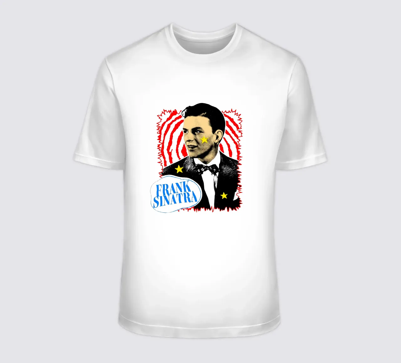 Silhouette in stile Frank Sinatra POP t-shirt da igoshdesigns