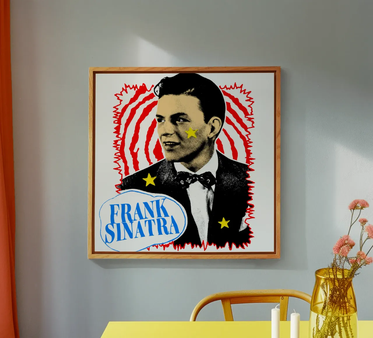 Silhouette in stile Frank Sinatra POP plexiglass da igoshdesigns