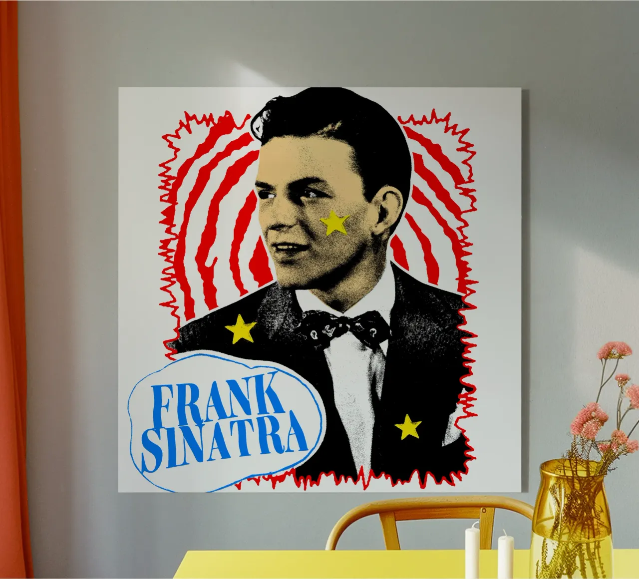 Silhouette in stile Frank Sinatra POP plexiglass da igoshdesigns