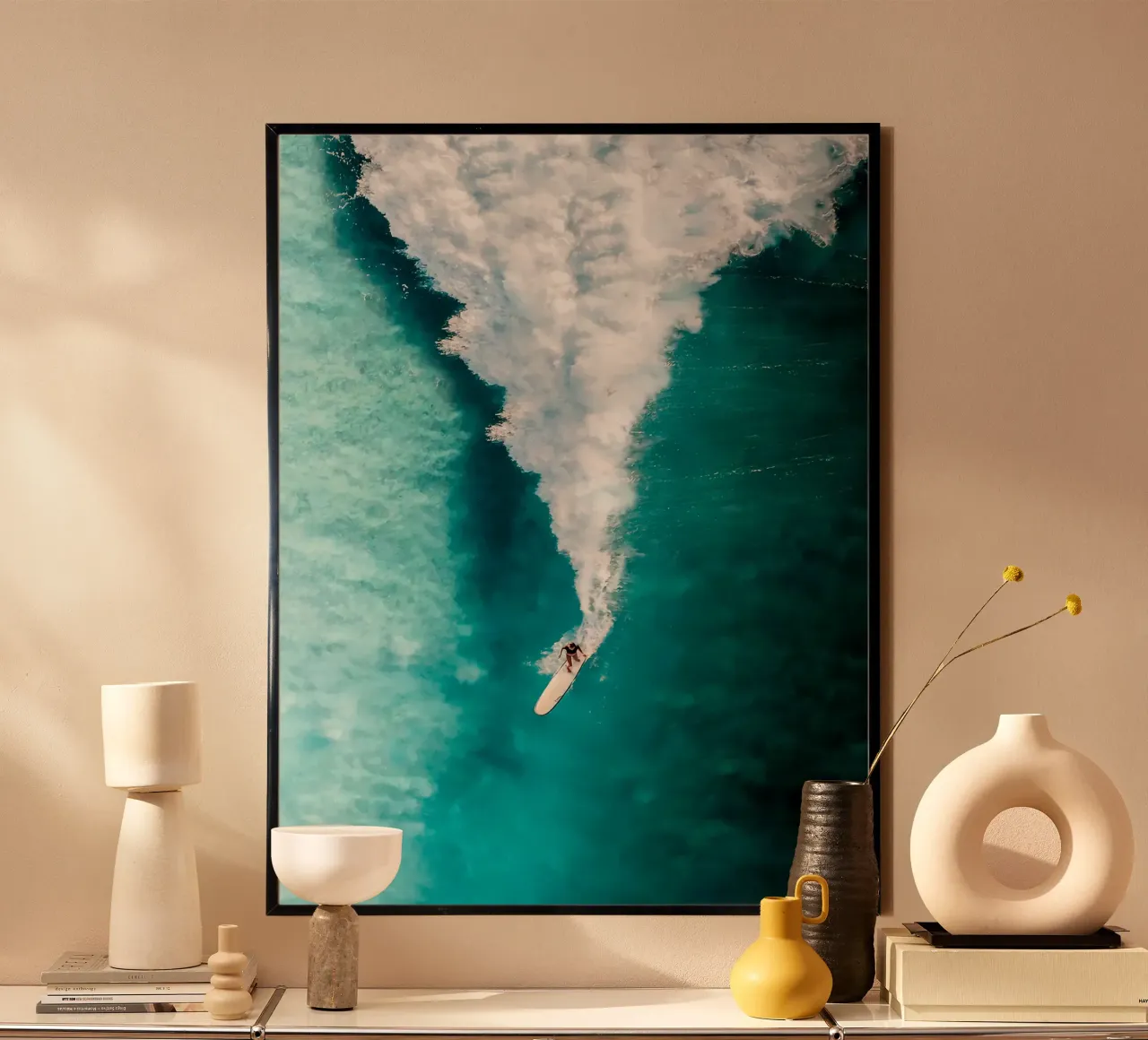 Surf Down poster da Leonard R Sadler
