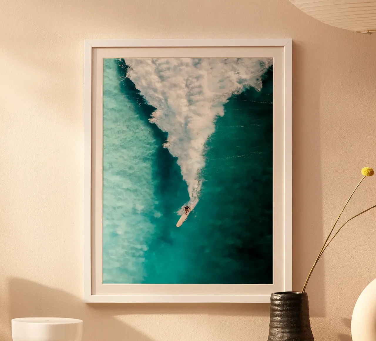 Surf Down poster da Leonard R Sadler