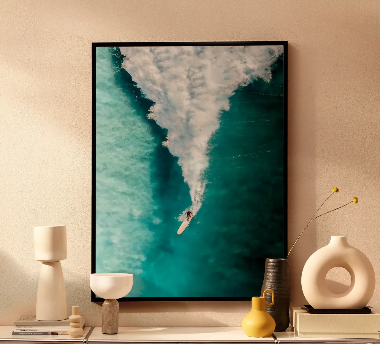 Surf Down poster da Leonard R Sadler