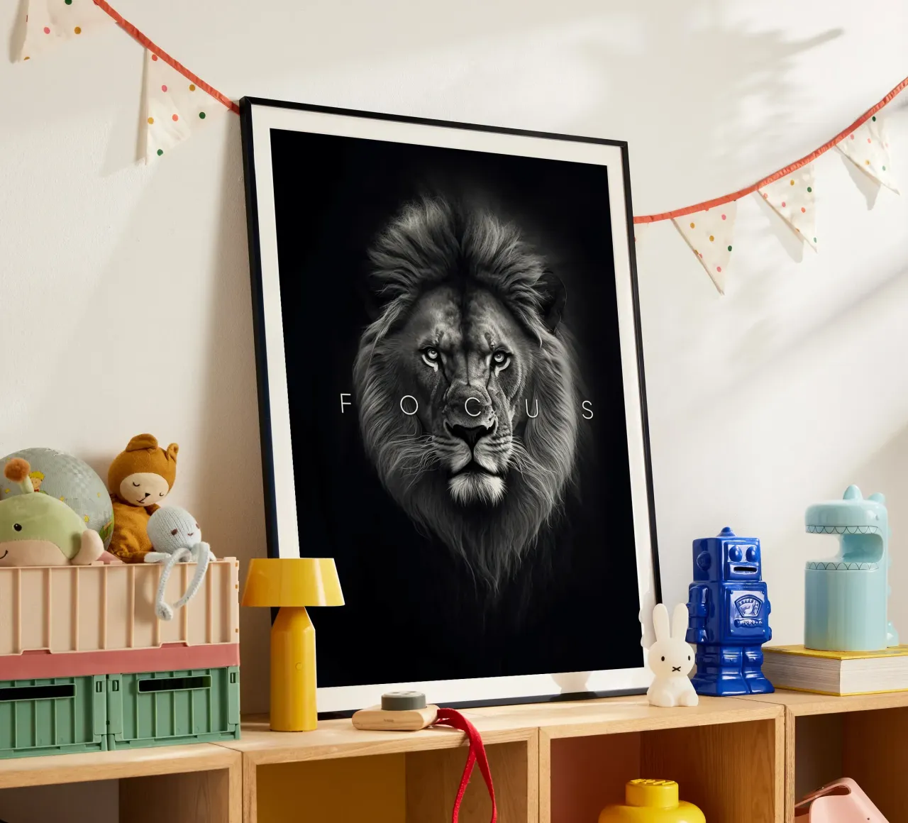 Leone Motivazionale poster da Leonard R Sadler