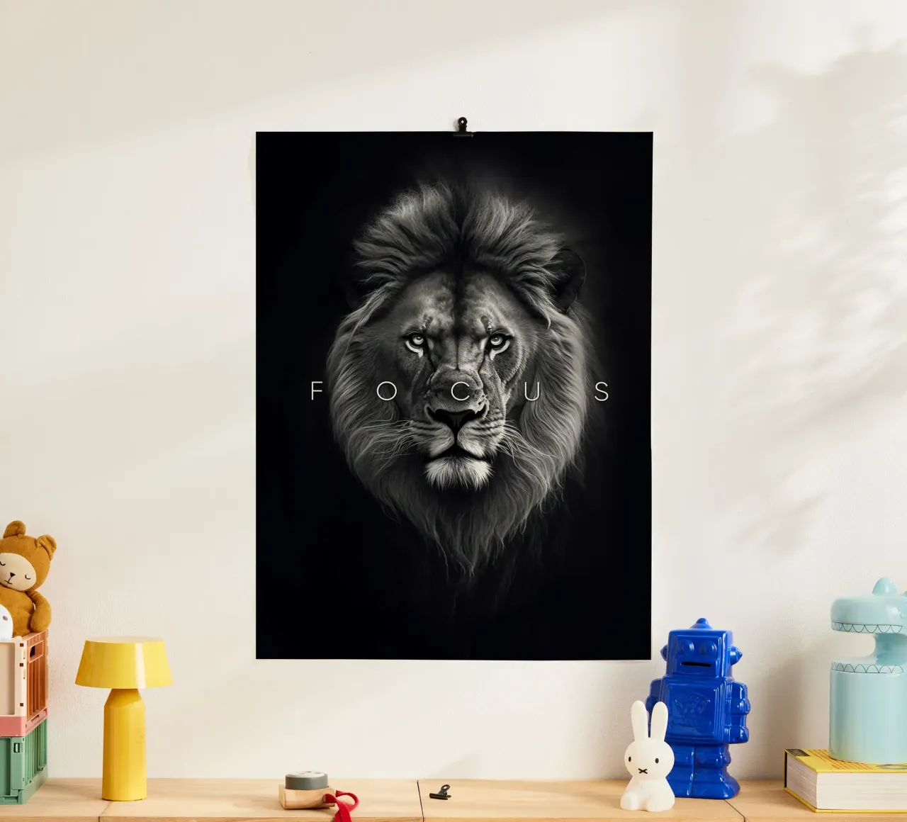 Leone Motivazionale poster da Leonard R Sadler