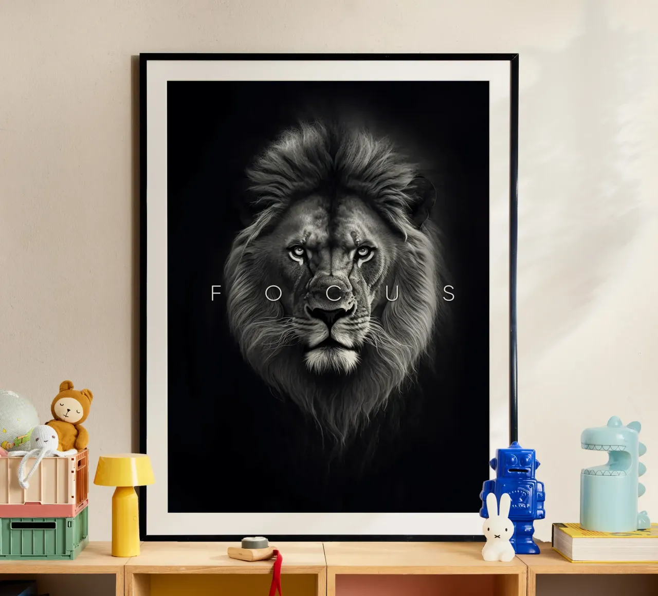 Leone Motivazionale poster da Leonard R Sadler