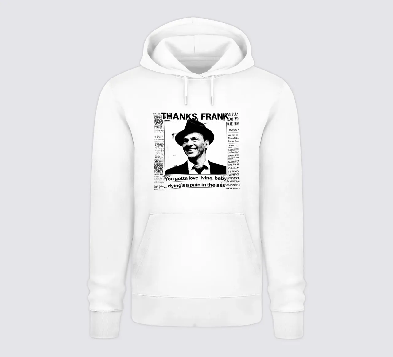 Frank Sinatra Pop BAnd felpa con cappuccio da igoshdesigns