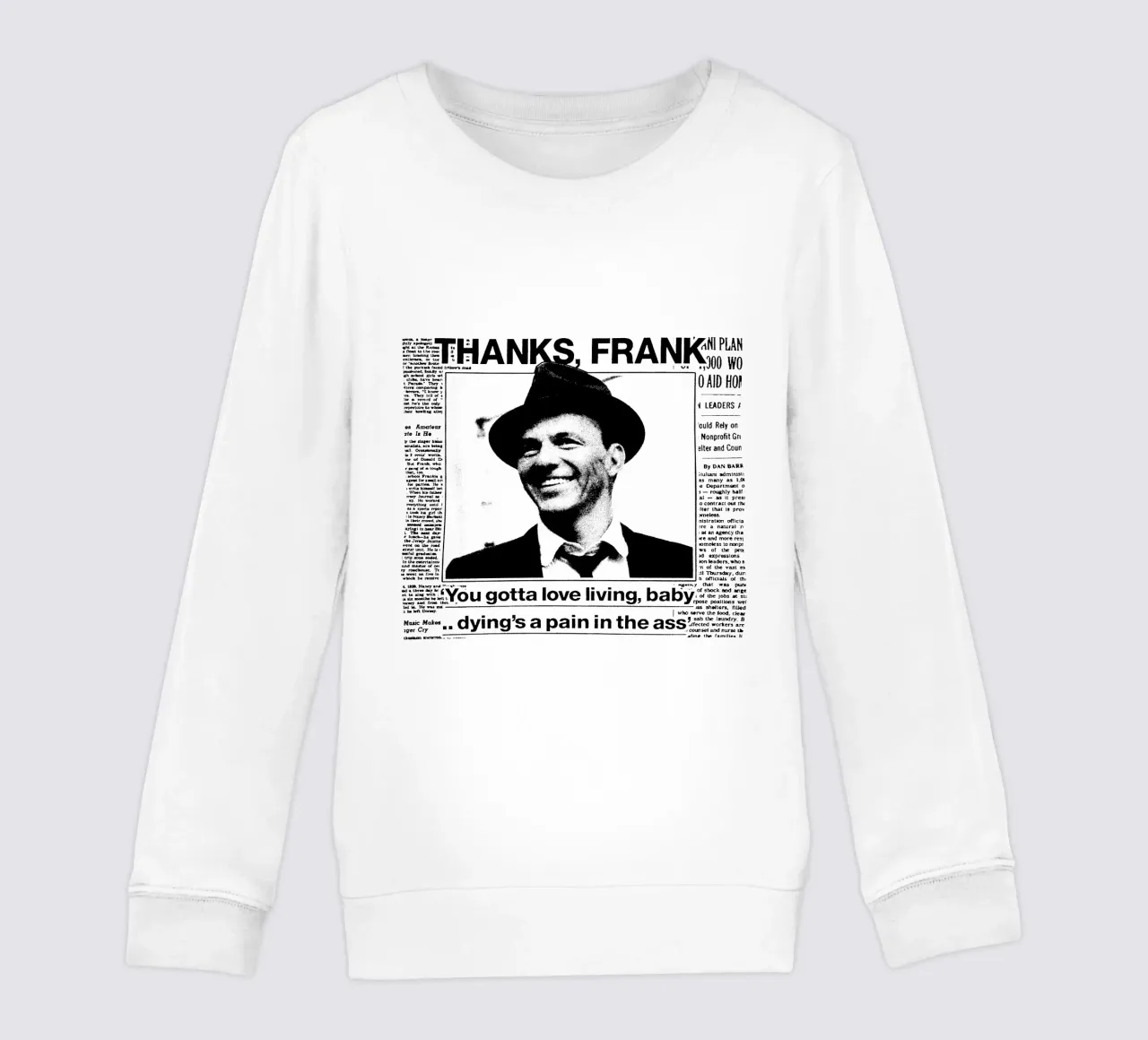 Frank Sinatra Pop BAnd felpa bambino da igoshdesigns