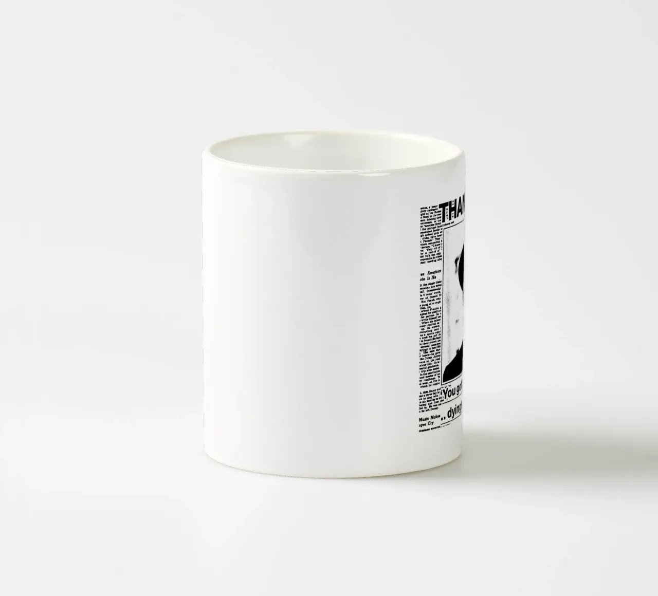 Frank Sinatra Pop BAnd tazza in ceramica da igoshdesigns