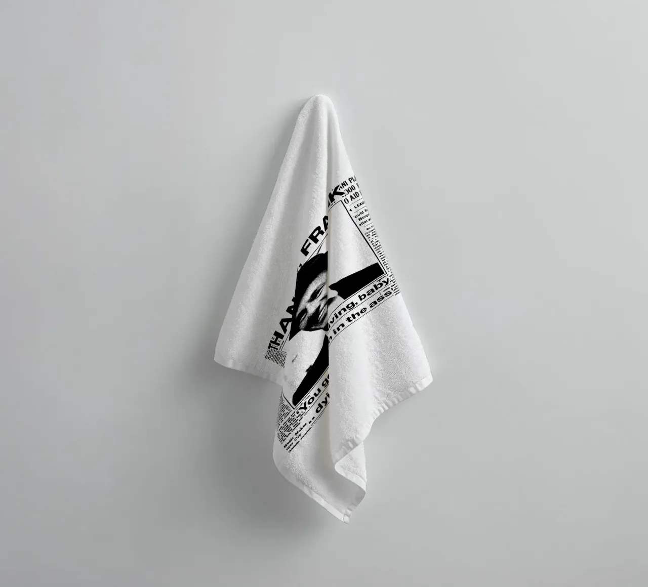 Frank Sinatra Pop BAnd asciugamano da bagno da igoshdesigns