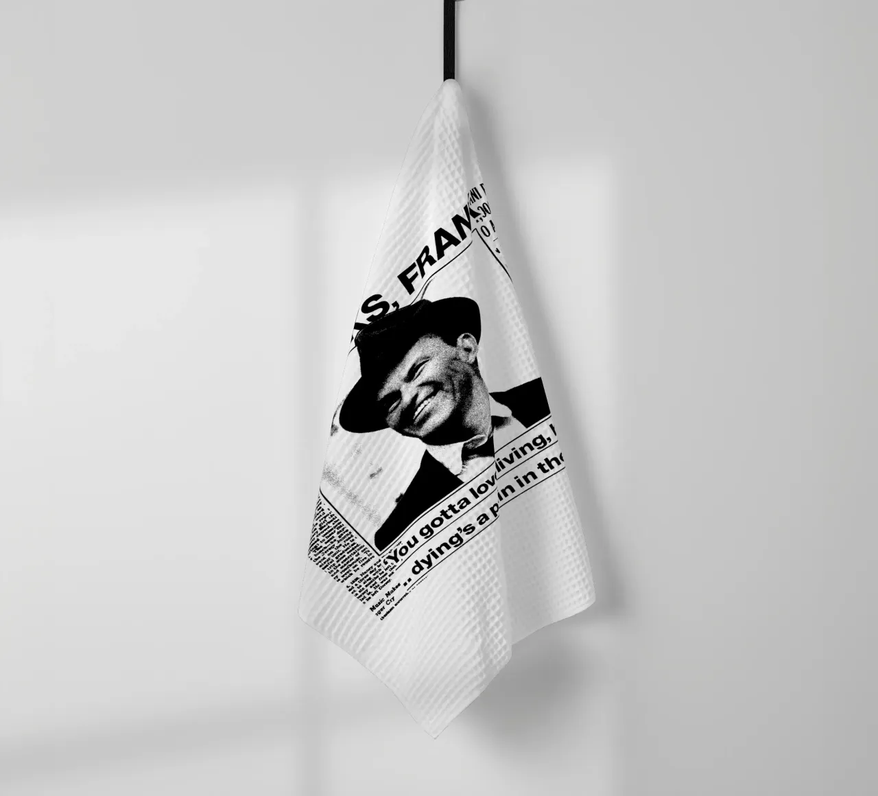 Frank Sinatra Pop BAnd canovaccio da cucina da igoshdesigns