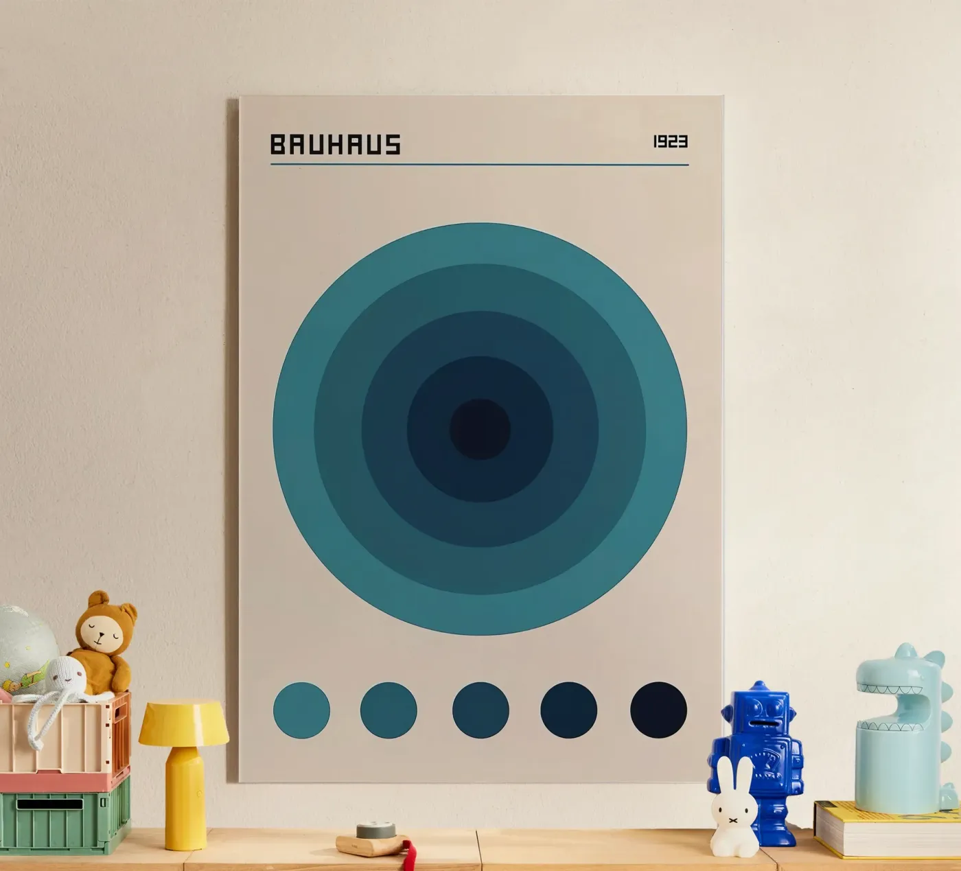 Bauhaus 1923 plexiglass da Narciso