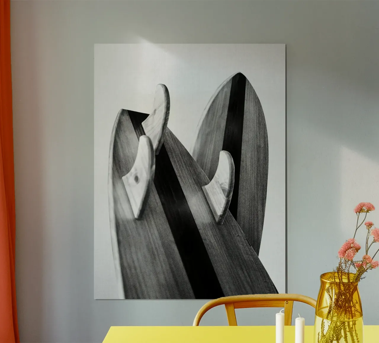 Tavole da surf in legno poster da Fletcher M Henry