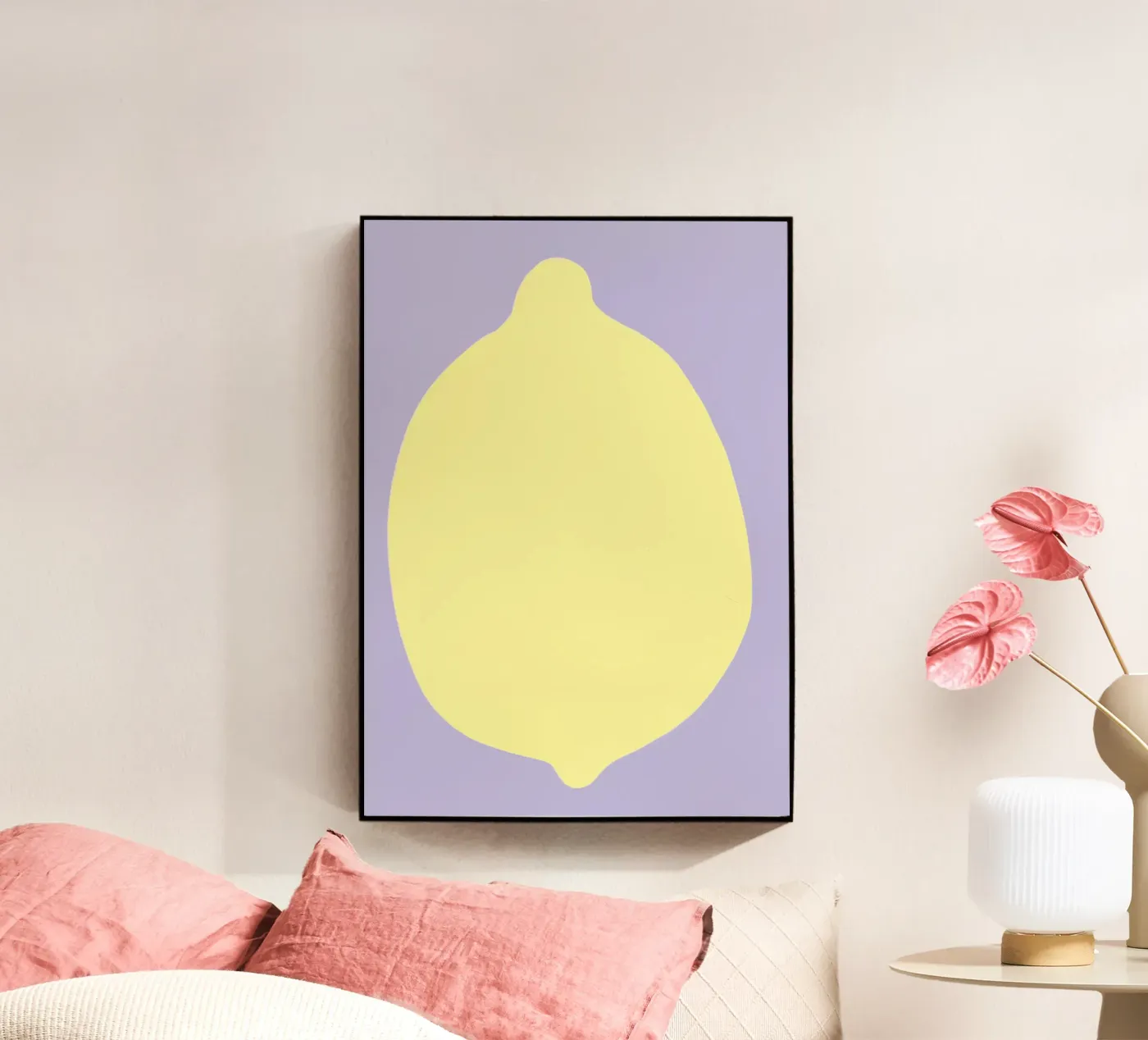 Citron plexiglas de Athene Fritsch