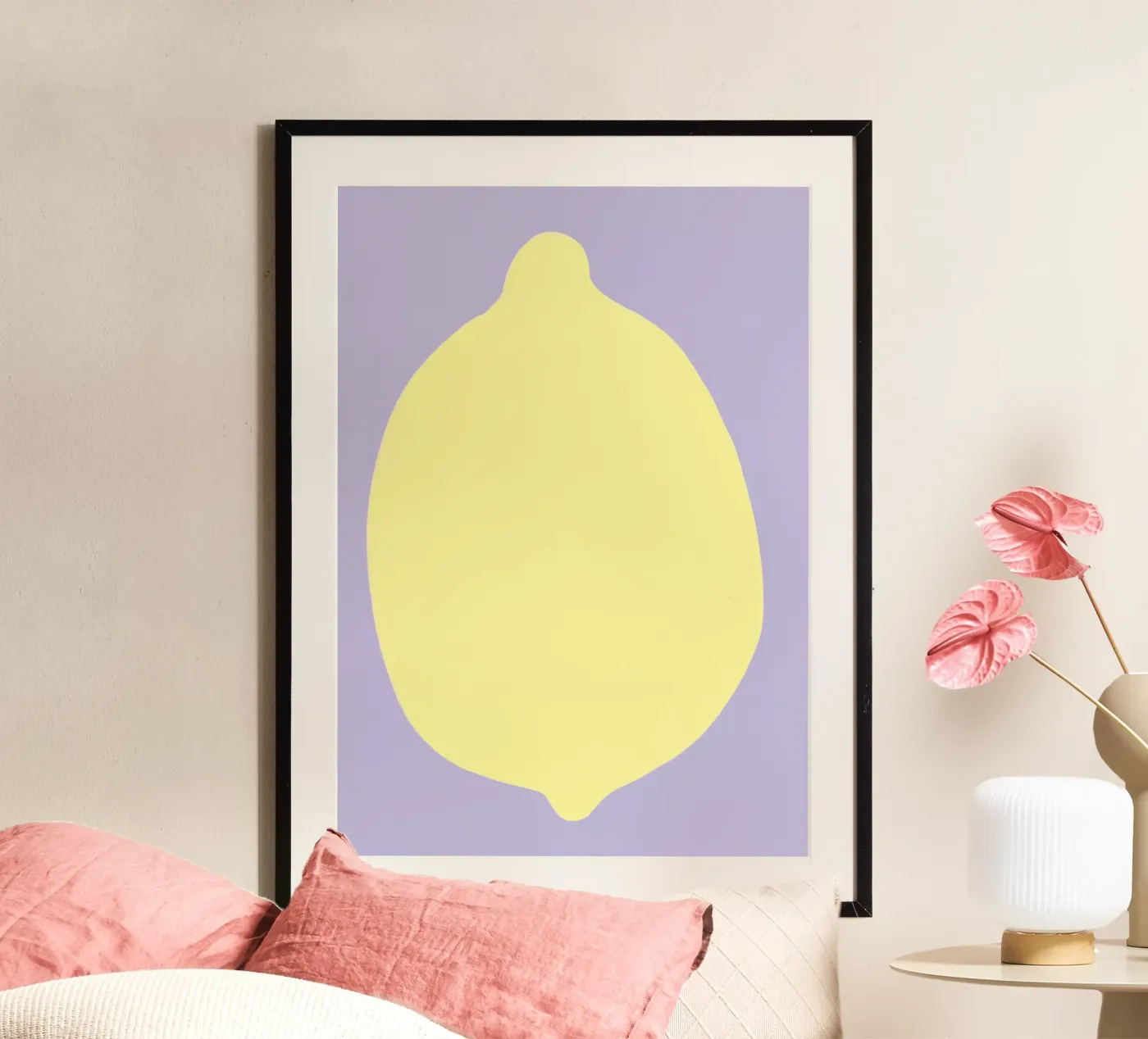 Lemon poster by Athene Fritsch