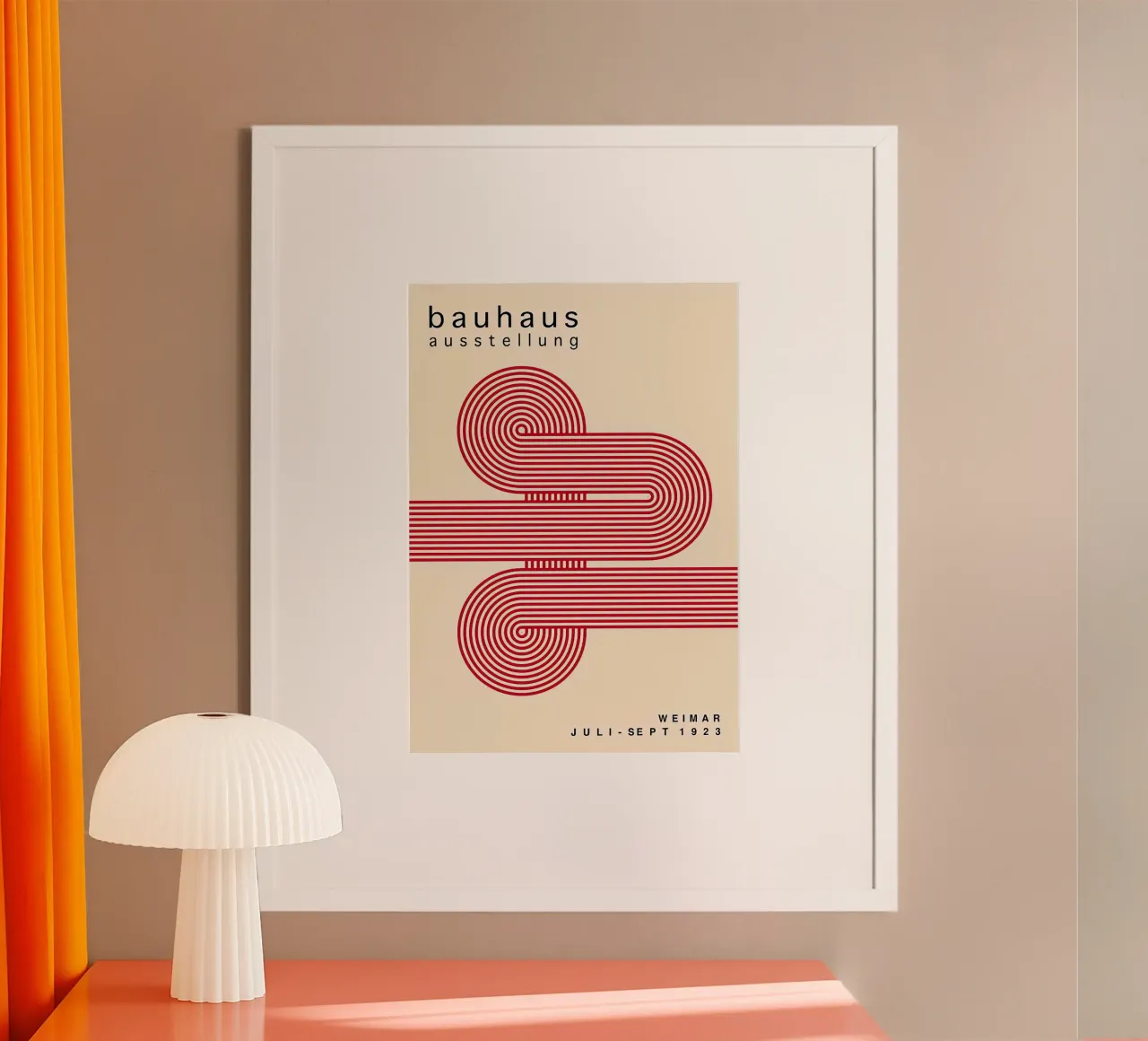 Mostra Bauhaus 1923 poster da Narciso