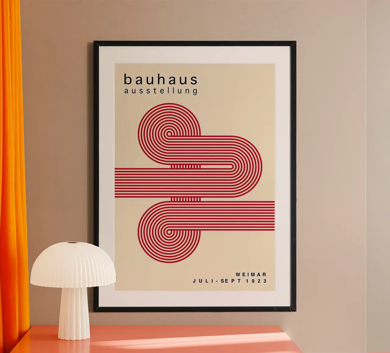 Mostra Bauhaus 1923 poster da Narciso