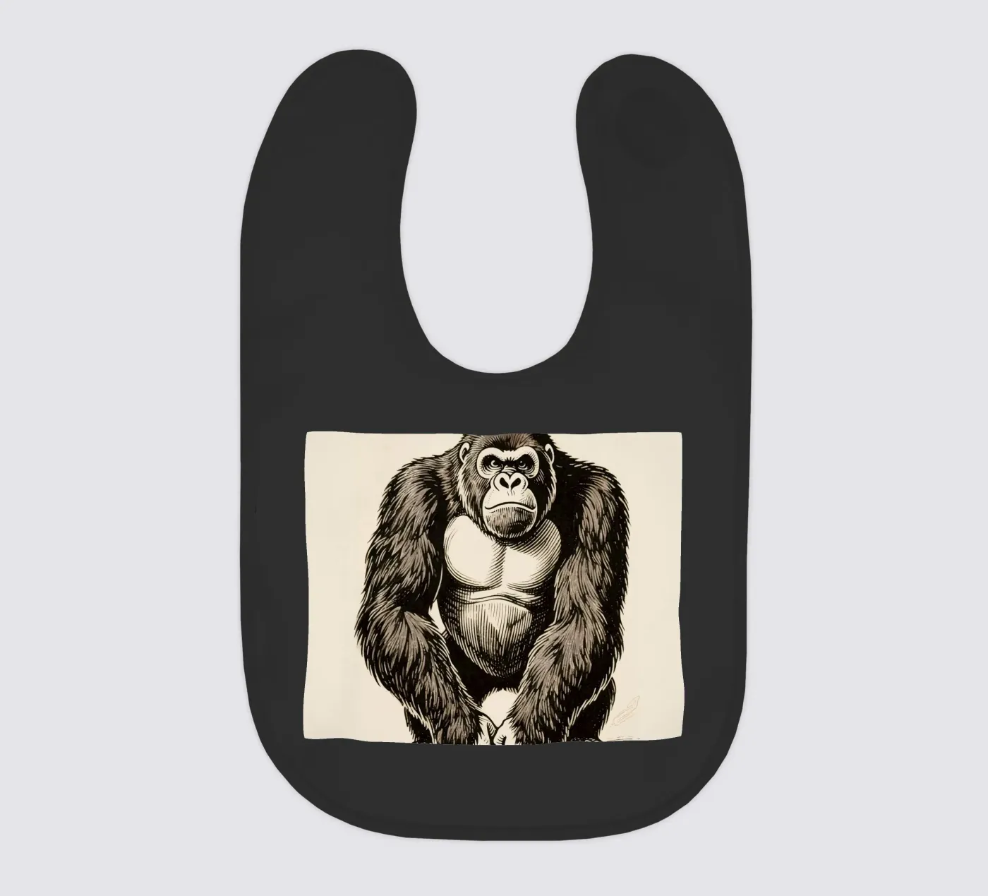 Gorilla Babylätzchen von knowledge