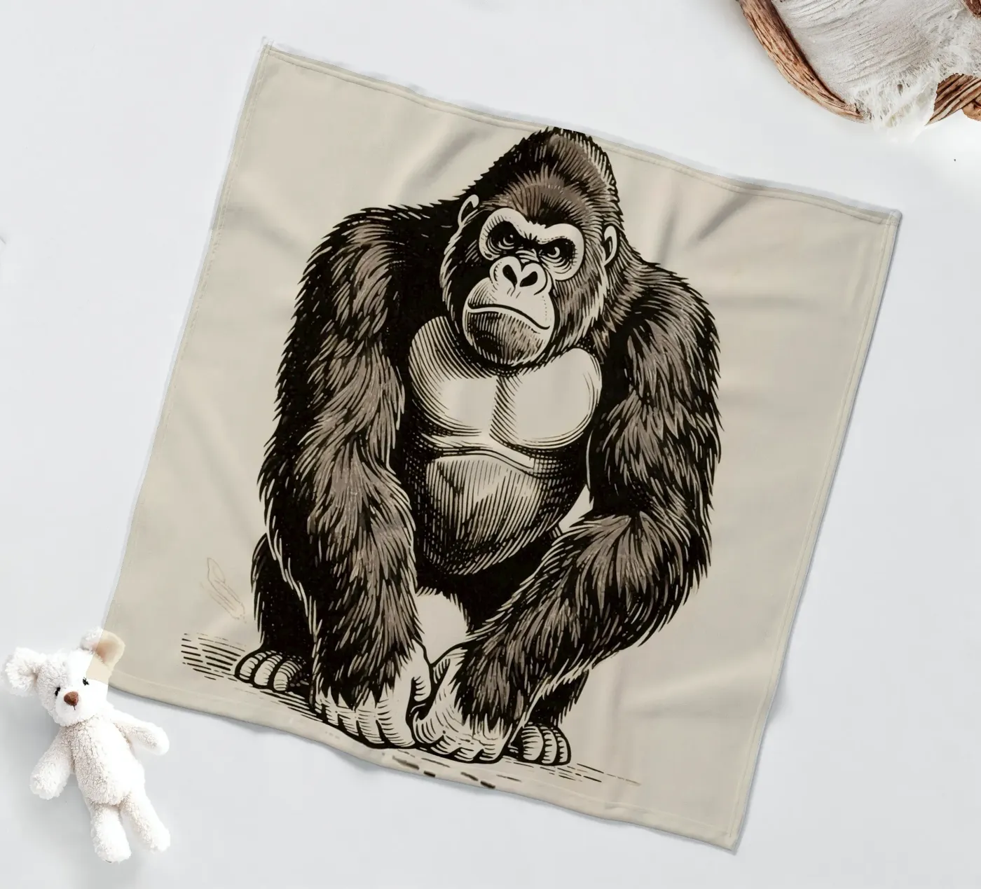 Gorilla fleecedeken van knowledge