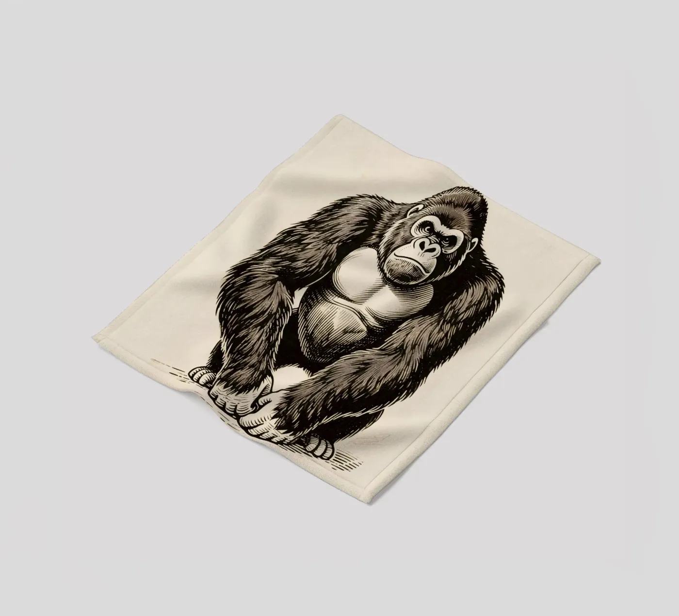 Gorilla fleecedeken van knowledge