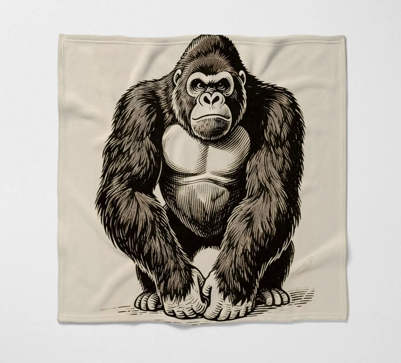 Gorilla fleecedeken van knowledge