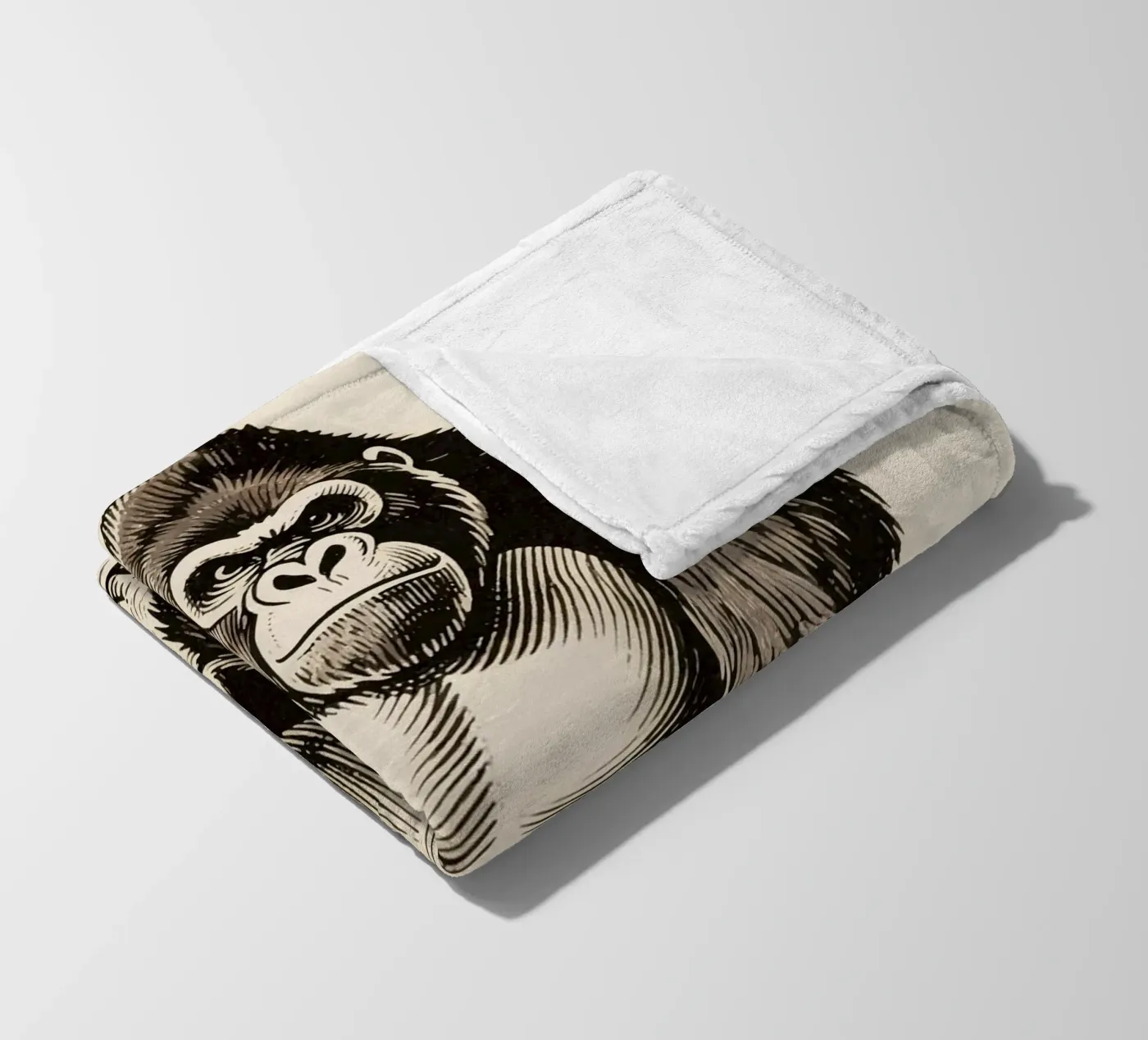 Gorilla fleecedeken van knowledge