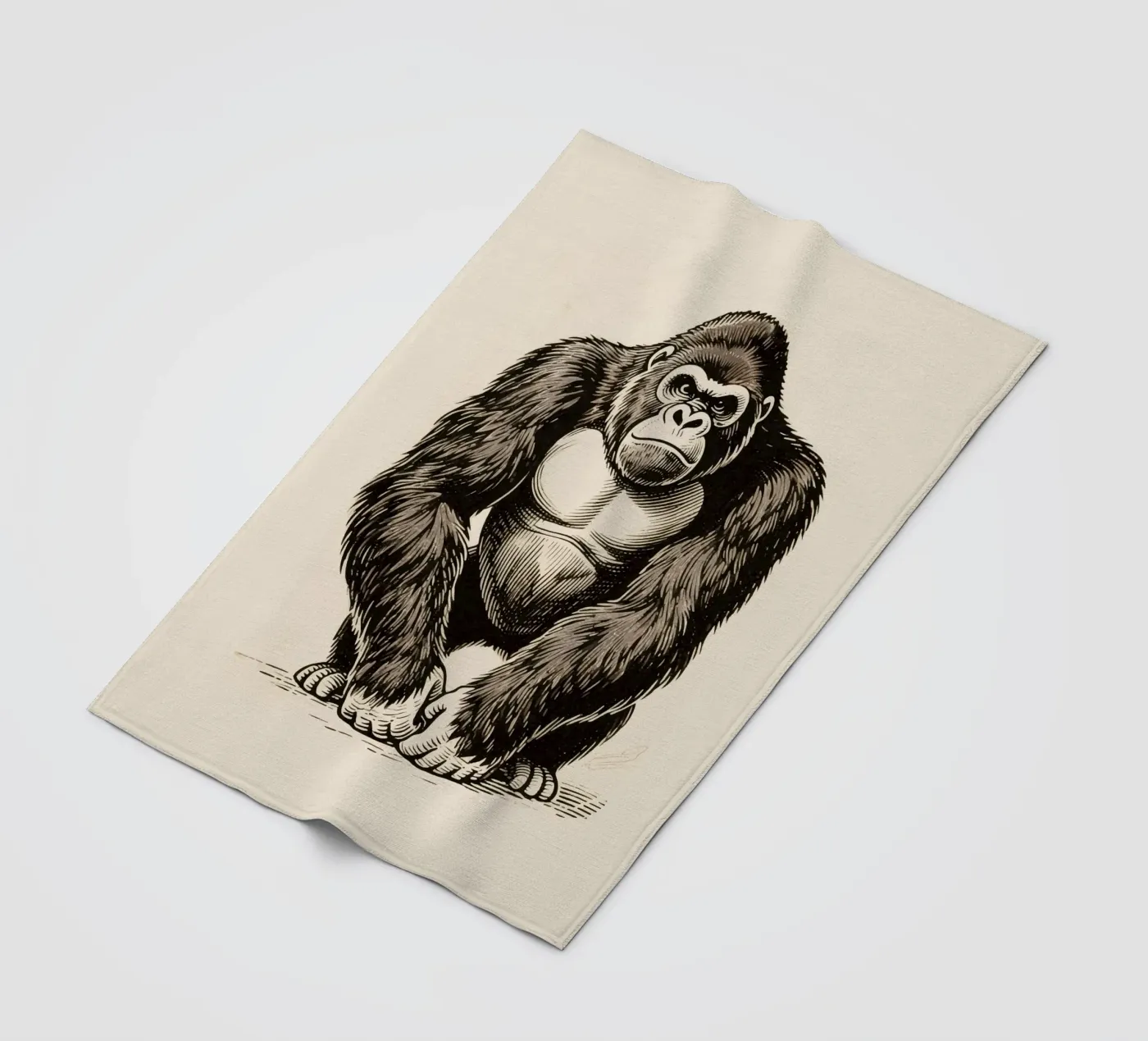 Gorilla fleecedeken van knowledge