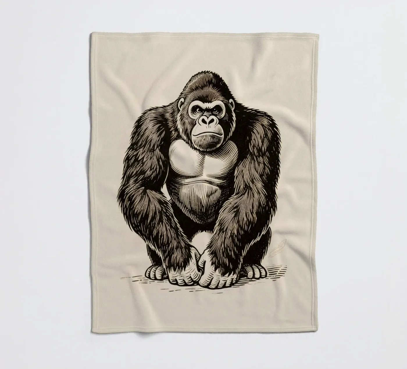 Gorilla fleecedeken van knowledge