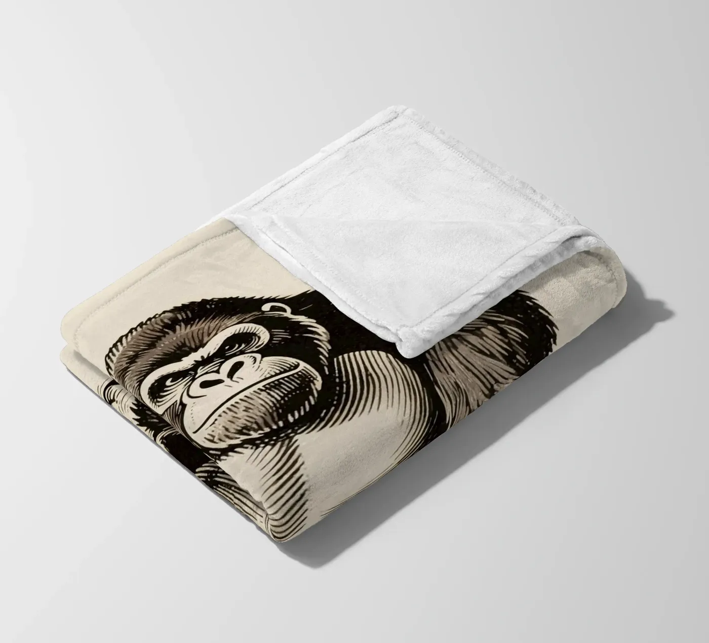 Gorilla fleecedeken van knowledge