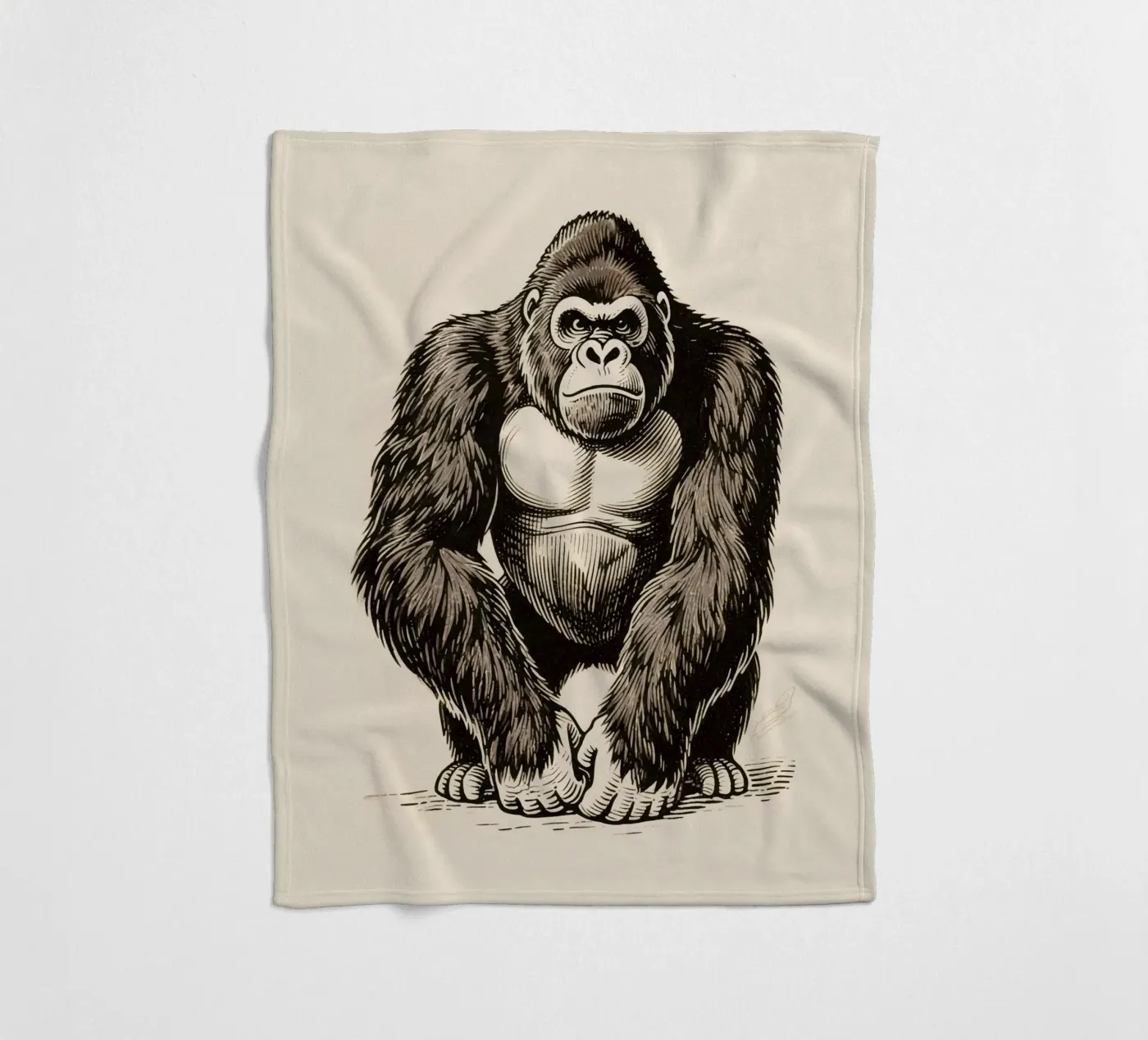 Gorilla fleecedeken van knowledge