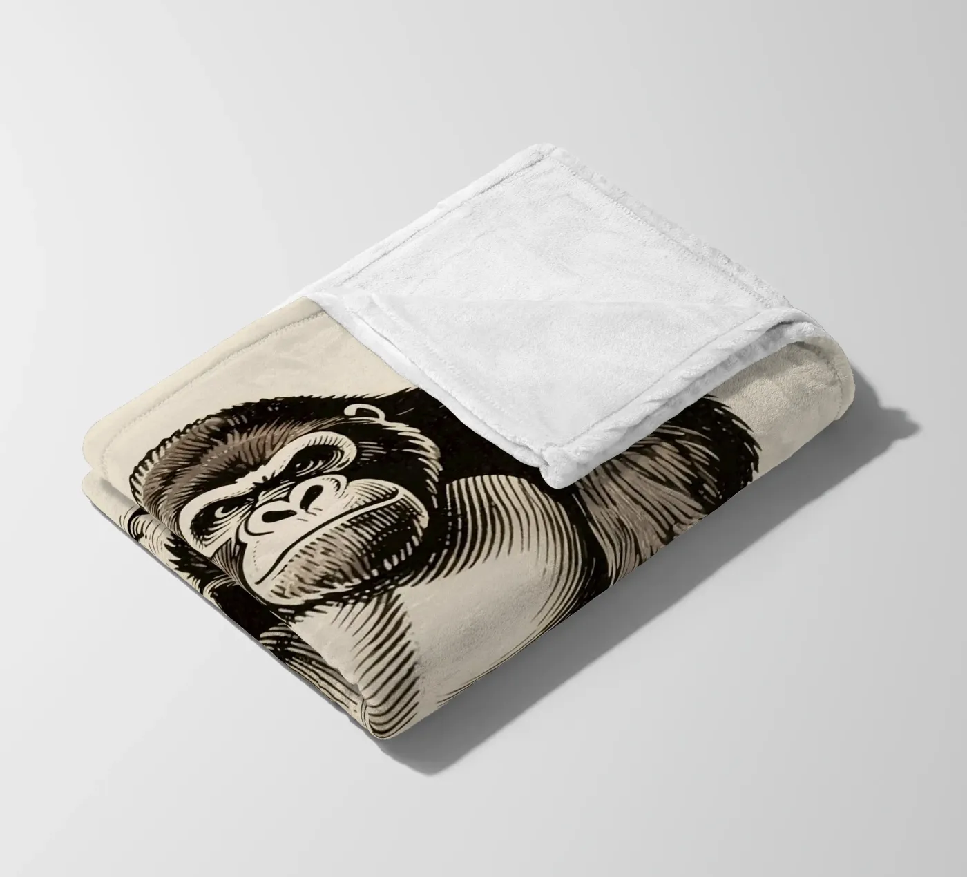 Gorilla fleecedeken van knowledge