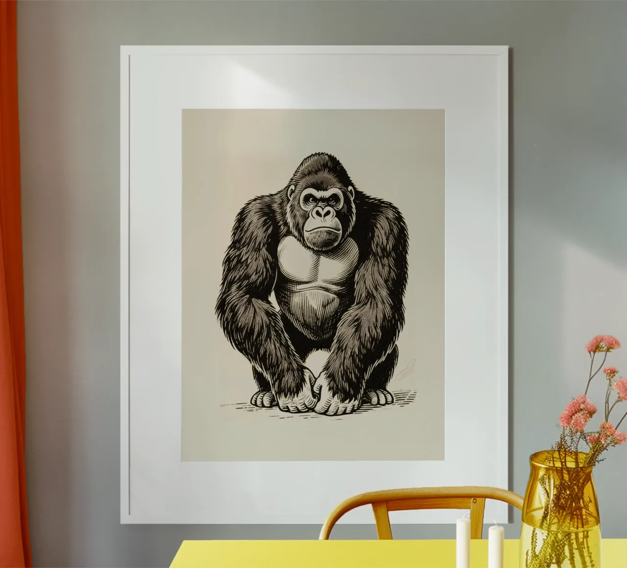 Gorilla poster da knowledge