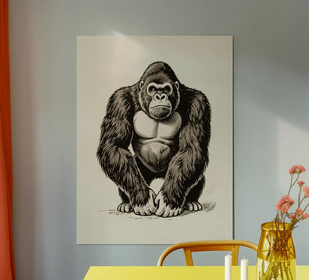 Gorilla poster da knowledge