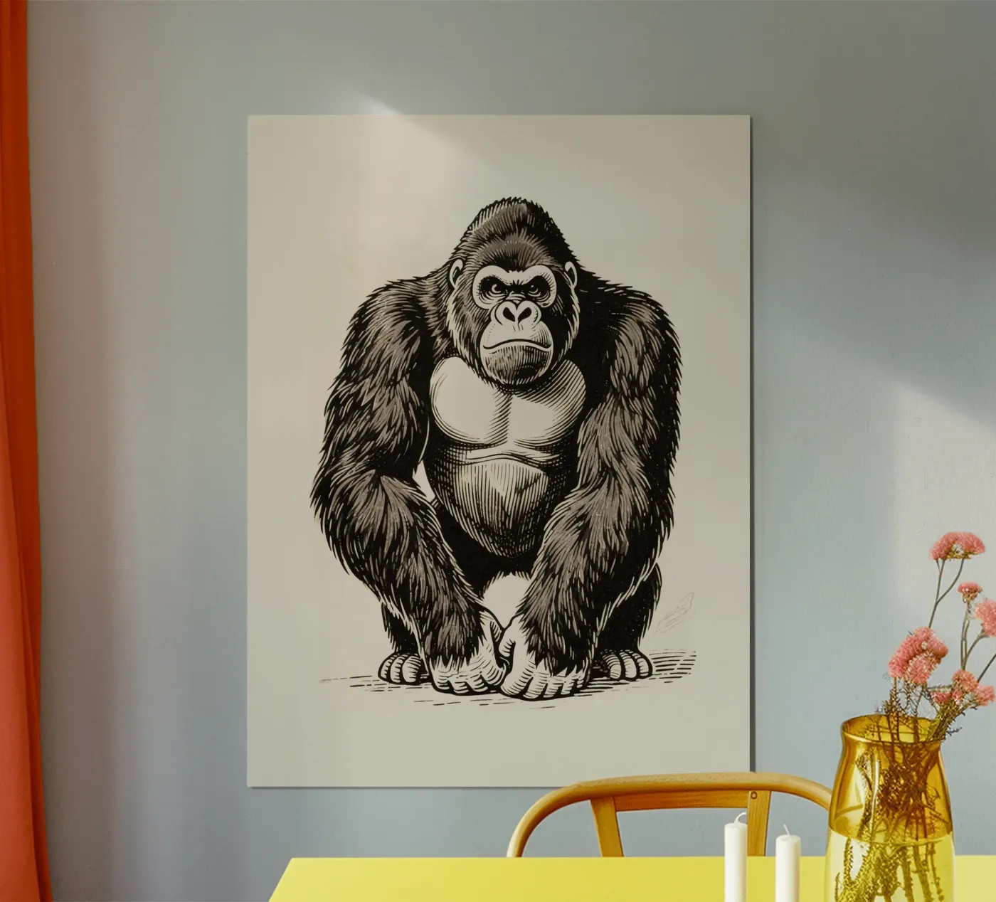 Gorilla poster da knowledge