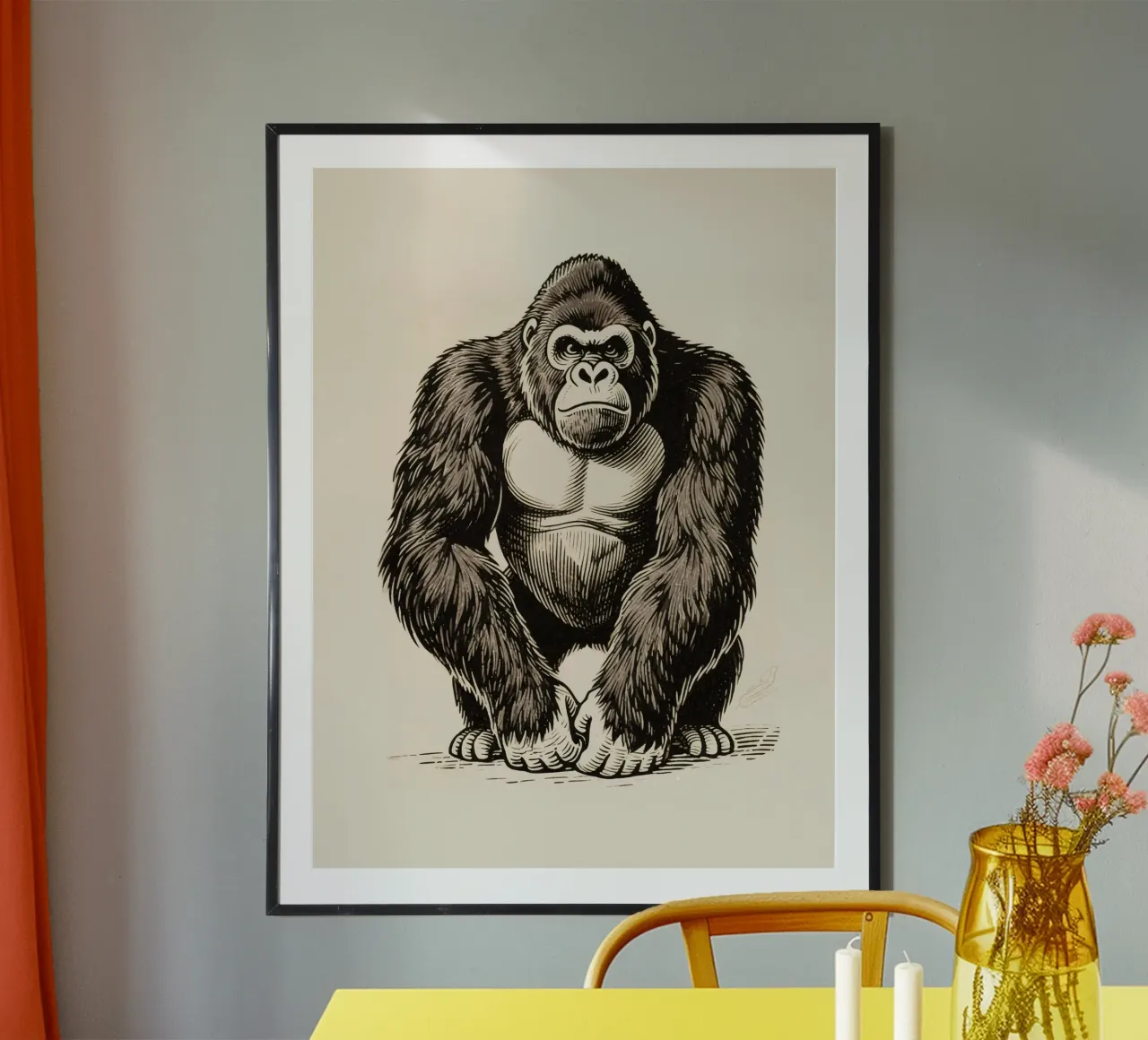 Gorilla poster da knowledge