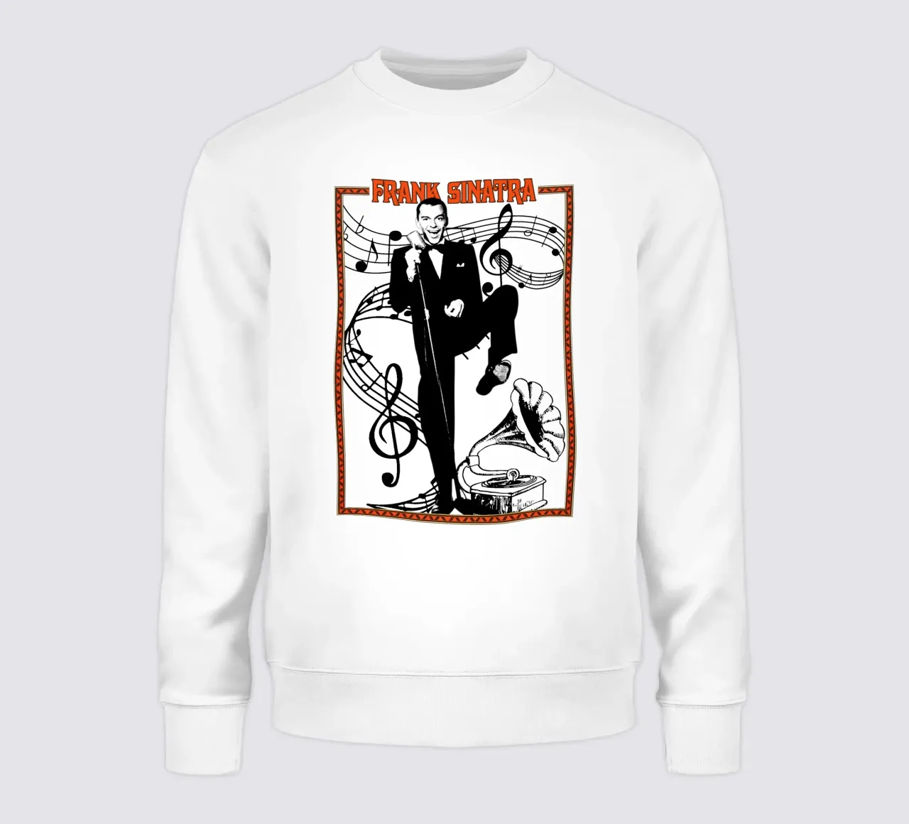 Pop classico Frank Sinatra felpa da igoshdesigns