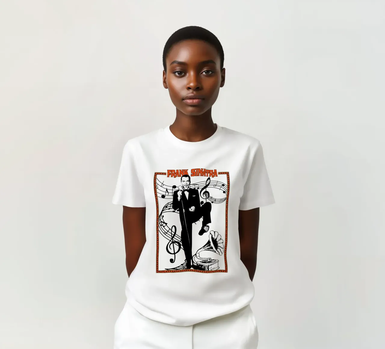 Pop classico Frank Sinatra t-shirt da igoshdesigns