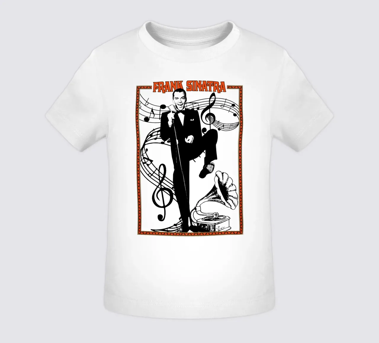 Pop classico Frank Sinatra maglietta neonato da igoshdesigns
