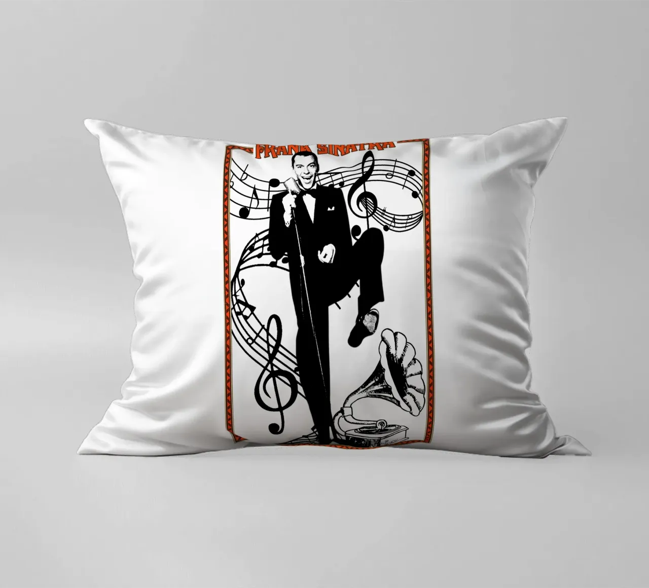 Pop classico Frank Sinatra cuscino da igoshdesigns