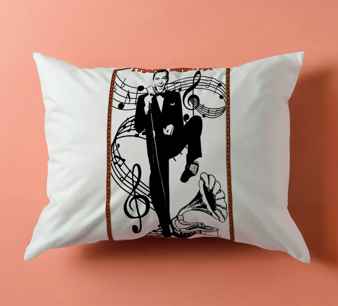 Pop classico Frank Sinatra cuscino da igoshdesigns