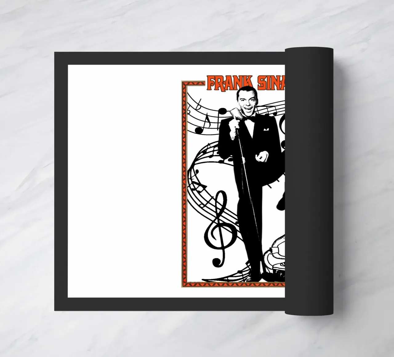 Pop classico Frank Sinatra zerbino da igoshdesigns