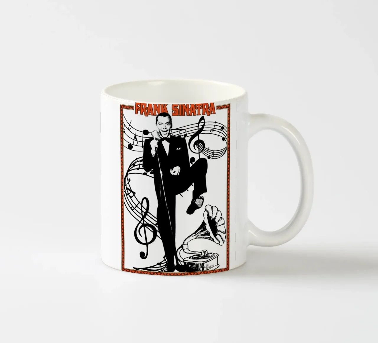 Pop classico Frank Sinatra tazza in ceramica da igoshdesigns