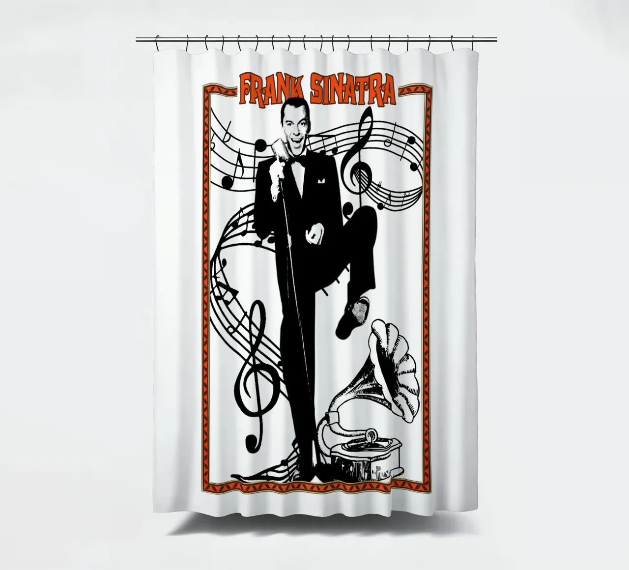 Pop classico Frank Sinatra tenda da doccia da igoshdesigns