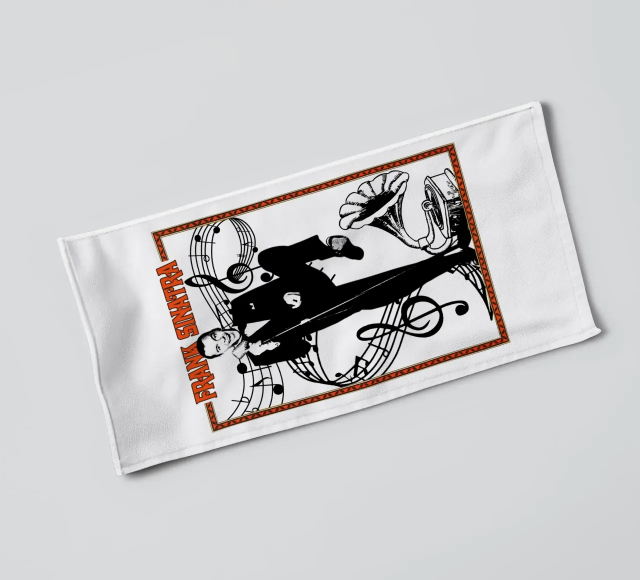 Pop classico Frank Sinatra asciugamano da bagno da igoshdesigns