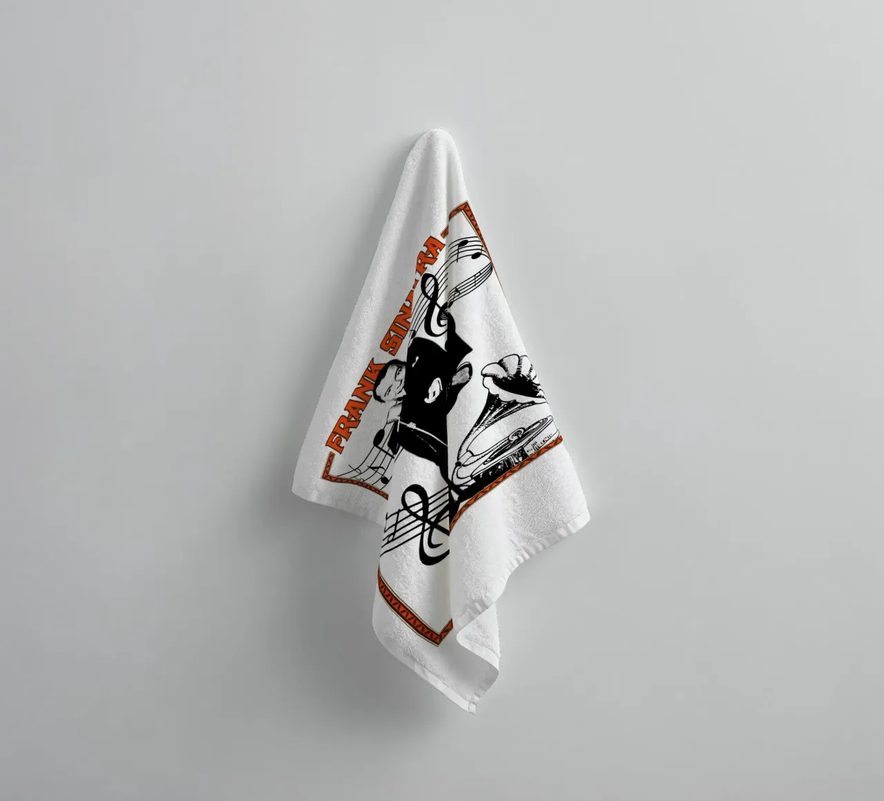 Pop classico Frank Sinatra asciugamano da bagno da igoshdesigns