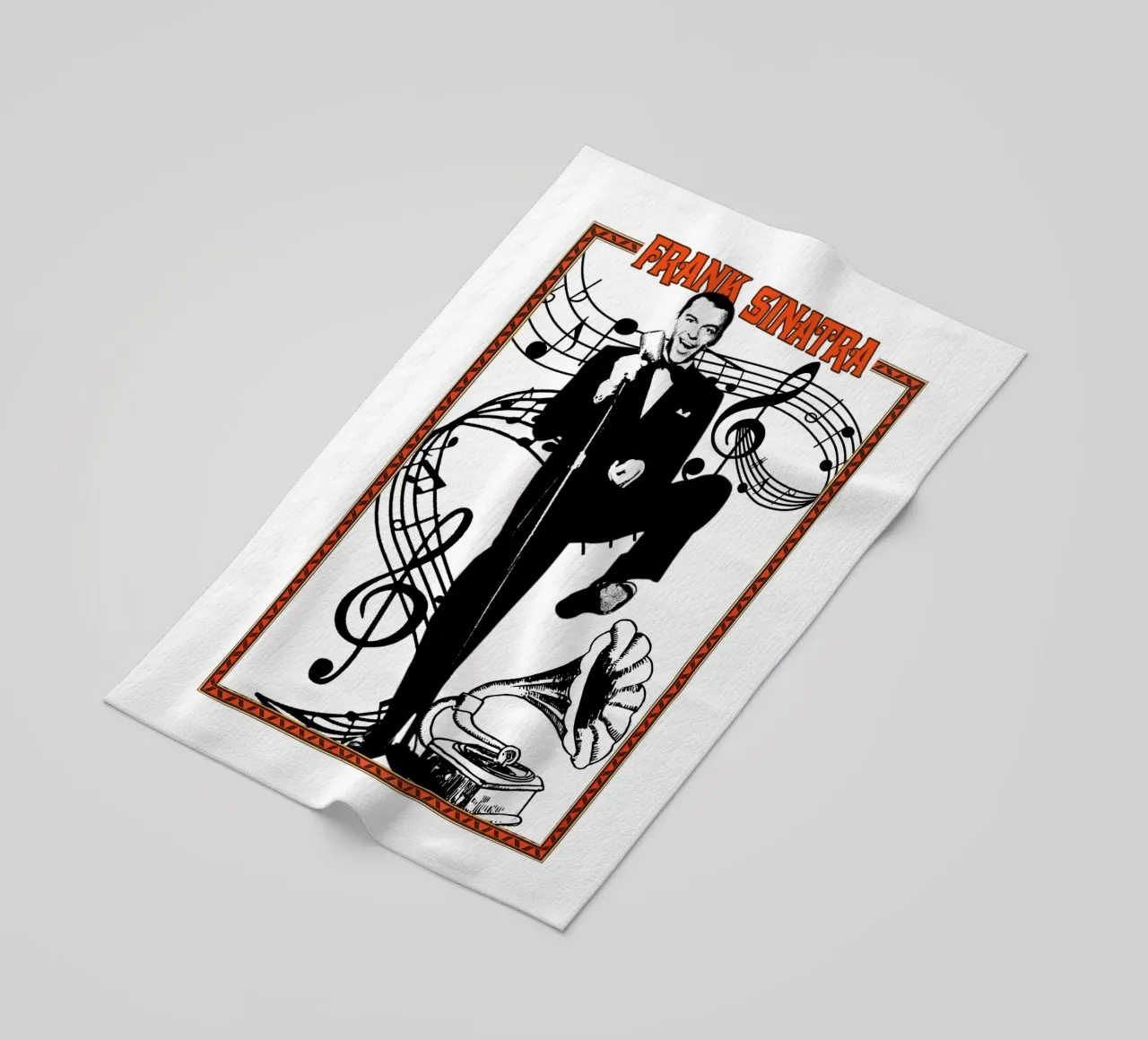 Pop classico Frank Sinatra telo mare da igoshdesigns