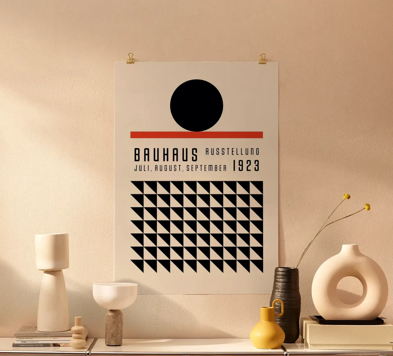 Mostra Bauhaus 1923 poster da Narciso